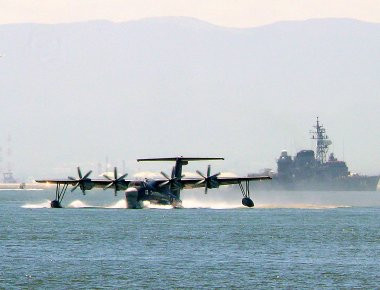 US-2: Η ιαπωνική εκδοχή της εναέριας πυρόσβεσης (βίντεο)